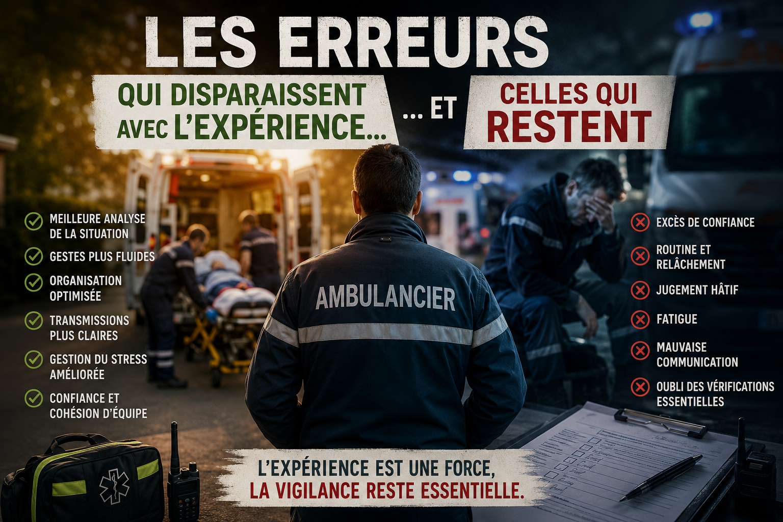 Les erreurs qui disparaissent avec l&rsquo;exp&eacute;rience&hellip; et celles qui restent